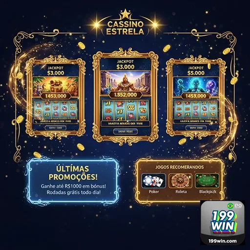 Imagem de destaque do site 199win, mostrando elementos relacionados a apostas esportivas e cassino online.